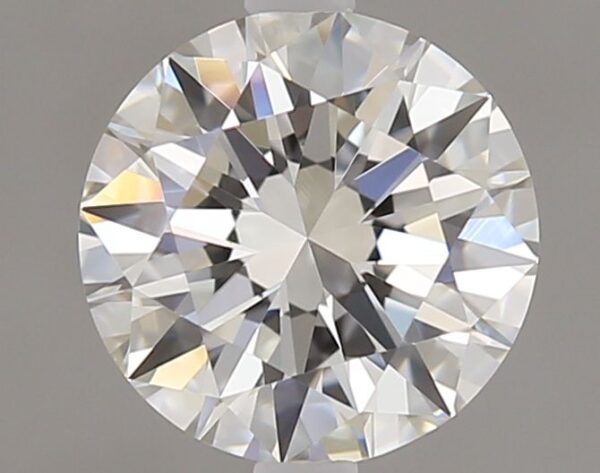 0.7 Carat, Natural White, Round Diamond ~ H Colour, VVS1 Clarity