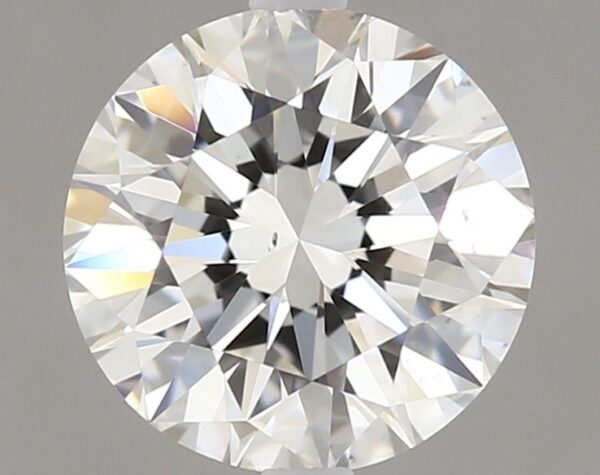 1 Carat, Natural White, Round Diamond ~ H Colour, SI1 Clarity