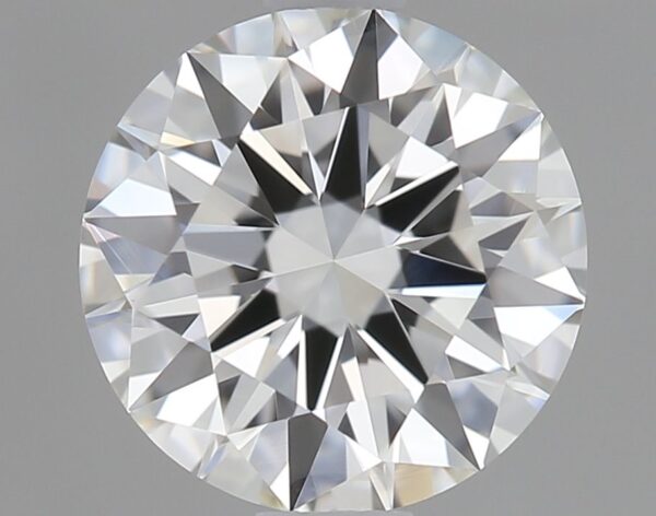 0.7 Carat, Natural White, Round Diamond ~ H Colour, VVS2 Clarity