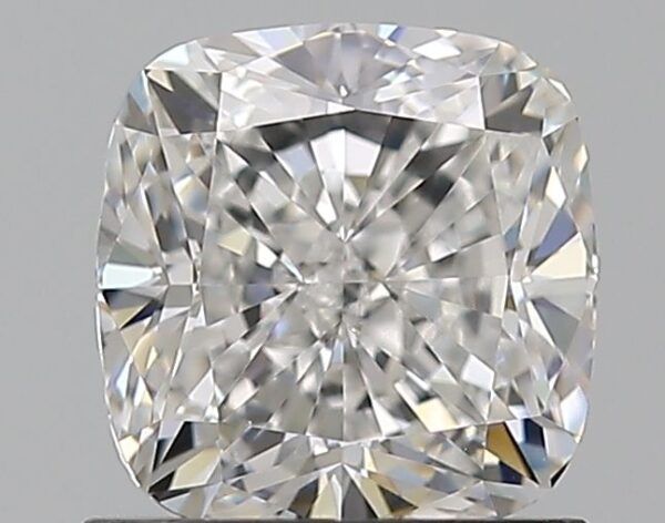 1.21 Carat, Natural White, Cushion Brilliant Diamond ~ F Colour, VS2 Clarity