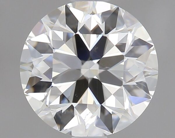 1 Carat, Natural White, Round Diamond ~ H Colour, SI1 Clarity