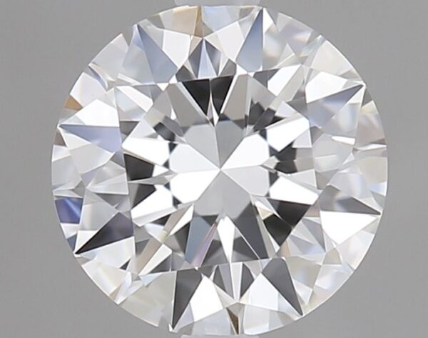 0.7 Carat, Natural White, Round Diamond ~ E Colour, VVS2 Clarity