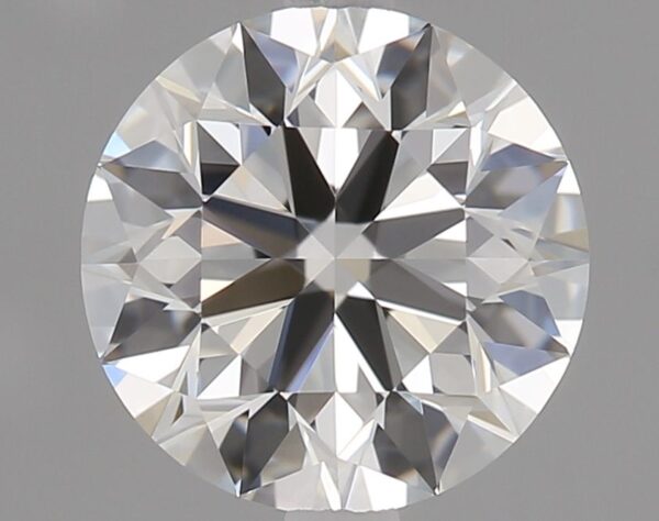 0.9 Carat, Natural White, Round Diamond ~ H Colour, IF Clarity