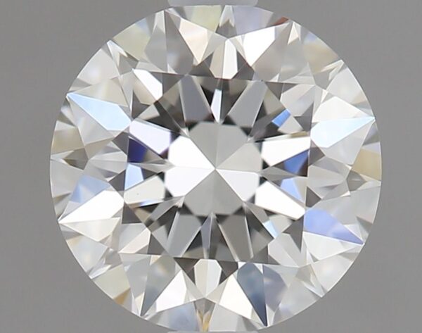 0.7 Carat, Natural White, Round Diamond ~ I Colour, IF Clarity