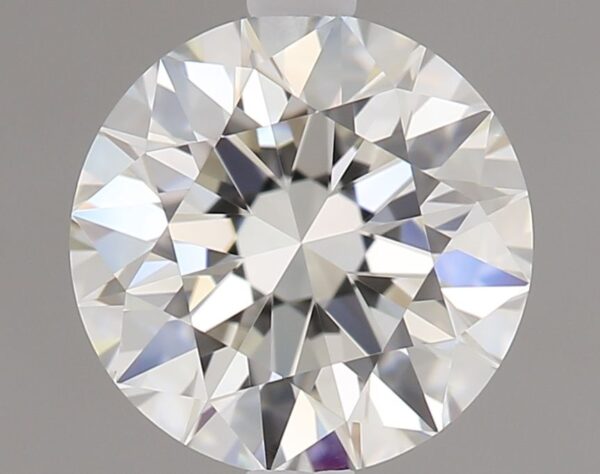 0.9 Carat, Natural White, Round Diamond ~ I Colour, VVS2 Clarity