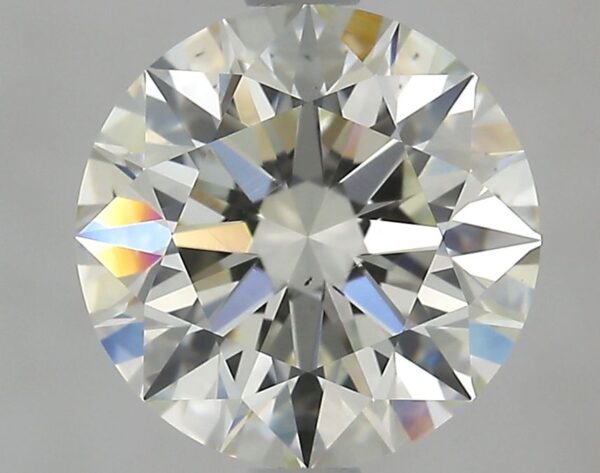 1.8 Carat, Natural White, Round Diamond ~ J Colour, VS2 Clarity