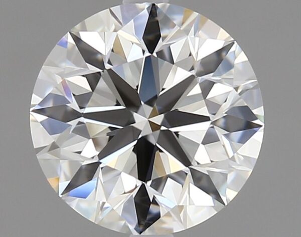 1.5 Carat, Natural White, Round Diamond ~ H Colour, VVS2 Clarity