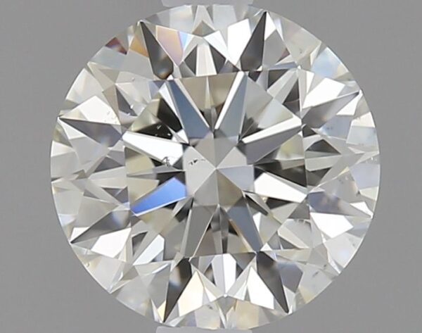 0.7 Carat, Natural White, Round Diamond ~ J Colour, VS2 Clarity