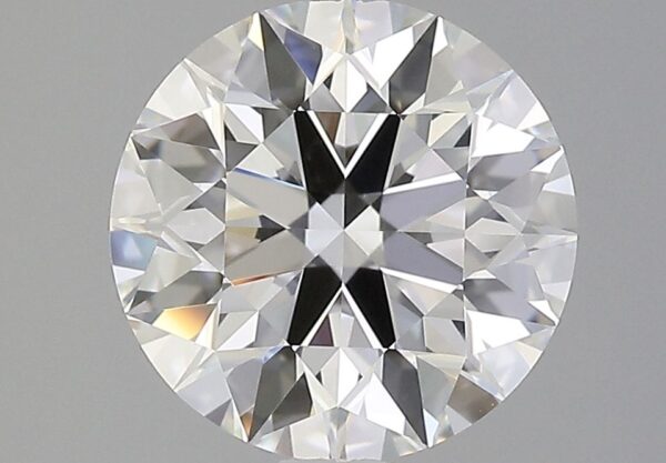 3.22 Carat, Natural White, Round Diamond ~ G Colour, VS2 Clarity