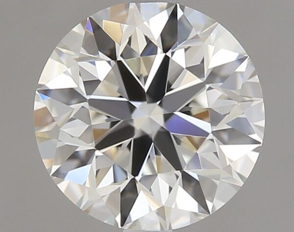 0.9 Carat, Natural White, Round Diamond ~ H Colour, VVS1 Clarity