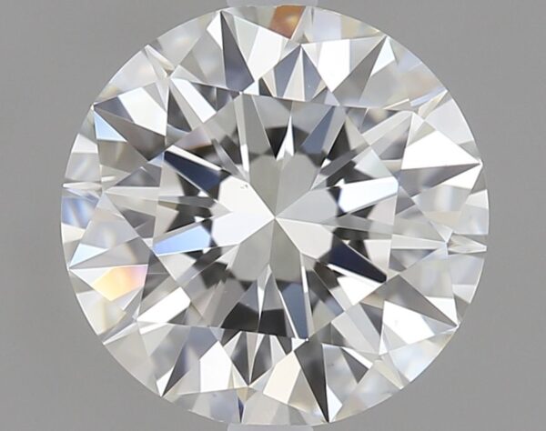 1.01 Carat, Natural White, Round Diamond ~ H Colour, VS2 Clarity