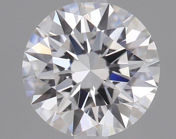 0.7 Carat, Natural White, Round Diamond ~ D Colour, VS1 Clarity