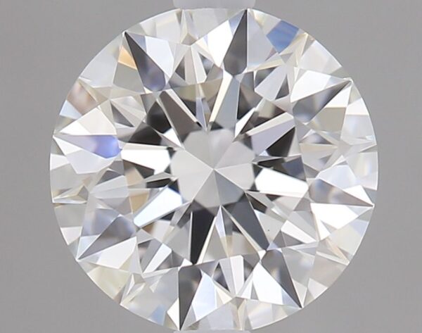 0.7 Carat, Natural White, Round Diamond ~ F Colour, VS1 Clarity