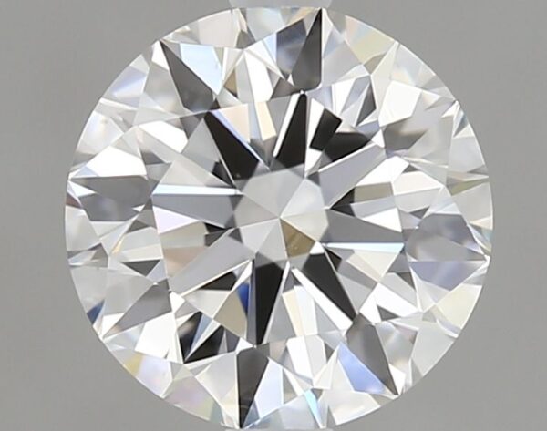 1.01 Carat, Natural White, Round Diamond ~ E Colour, VS2 Clarity