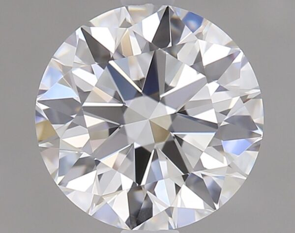 1 Carat, Natural White, Round Diamond ~ E Colour, VVS2 Clarity