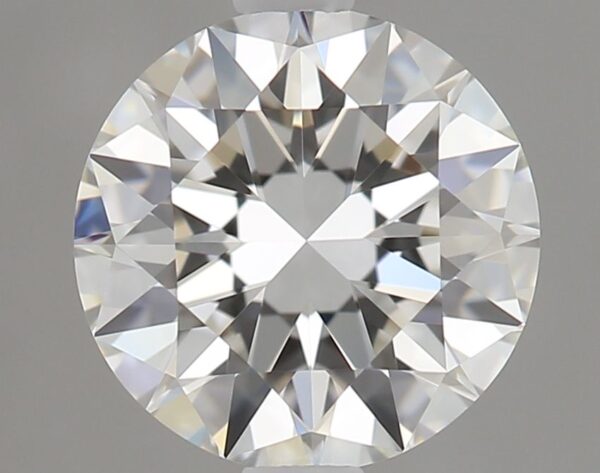 0.7 Carat, Natural White, Round Diamond ~ G Colour, VVS2 Clarity