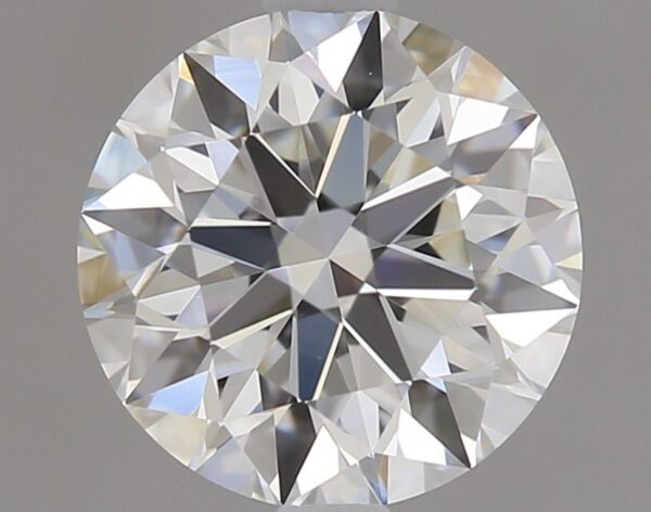 0.71 Carat, Natural White, Round Diamond ~ H Colour, VS1 Clarity