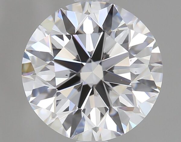 1.5 Carat, Natural White, Round Diamond ~ D Colour, VS2 Clarity