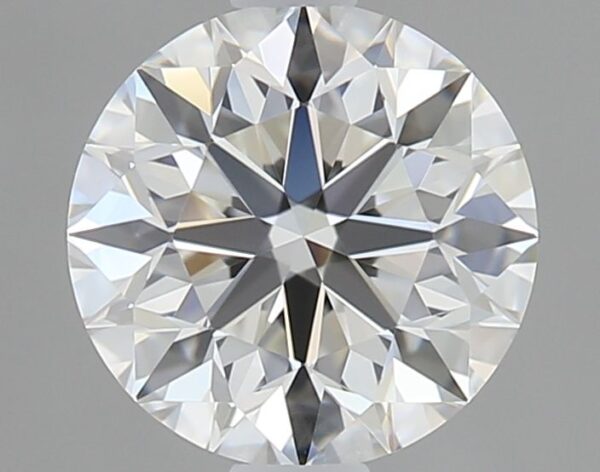 0.7 Carat, Natural White, Round Diamond ~ H Colour, VVS2 Clarity