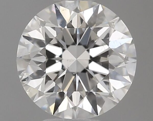 0.51 Carat, Natural White, Round Diamond ~ H Colour, SI1 Clarity