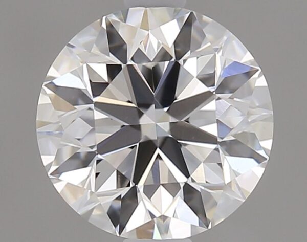 0.8 Carat, Natural White, Round Diamond ~ F Colour, VS1 Clarity