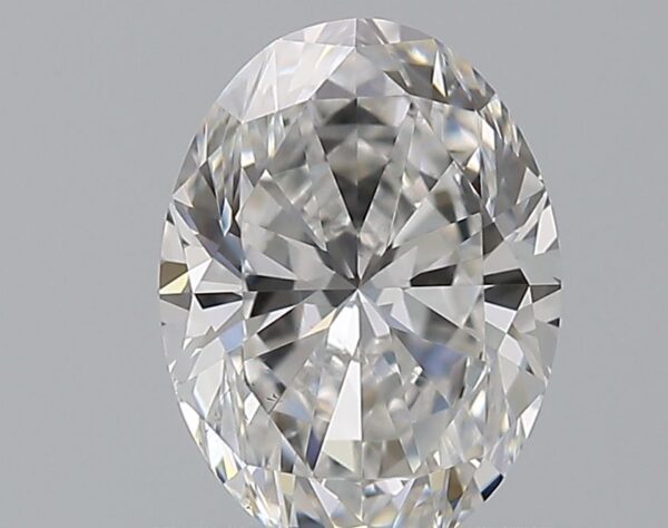 0.75 Carat, Natural White, Oval Diamond ~ E Colour, VS2 Clarity