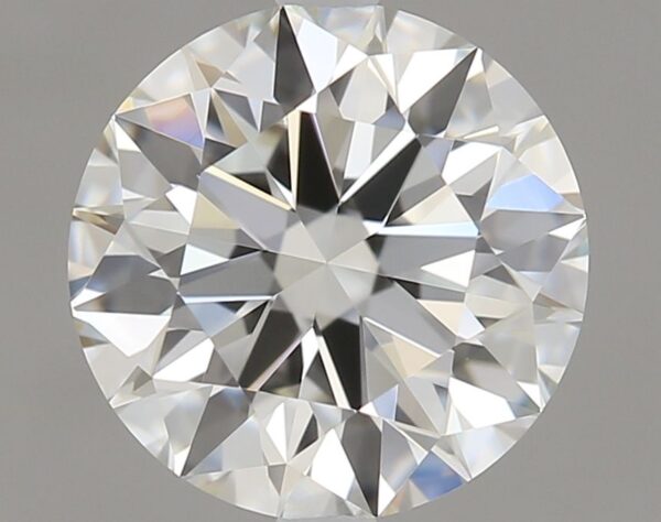 1.1 Carat, Natural White, Round Diamond ~ H Colour, VVS1 Clarity