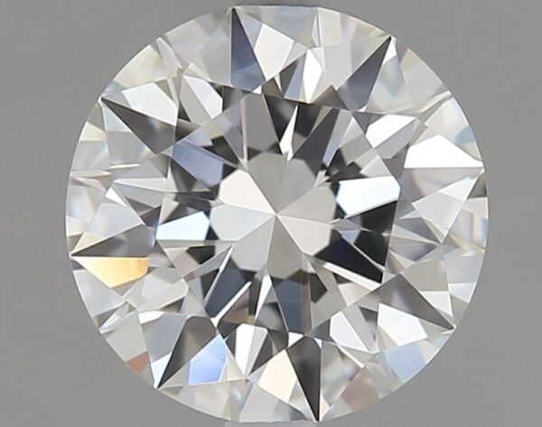 1.01 Carat, Natural White, Round Diamond ~ H Colour, VVS2 Clarity