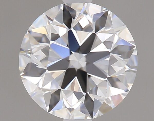 0.8 Carat, Natural White, Round Diamond ~ D Colour, VVS1 Clarity