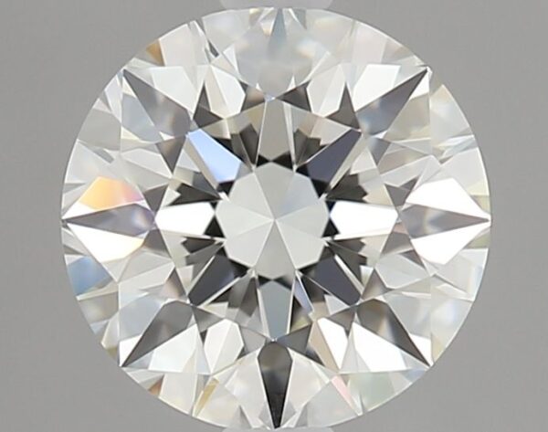 0.7 Carat, Natural White, Round Diamond ~ J Colour, VVS2 Clarity