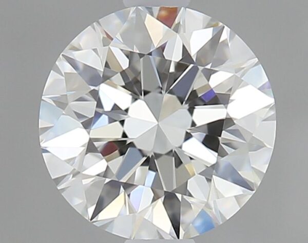 0.7 Carat, Natural White, Round Diamond ~ H Colour, VVS1 Clarity