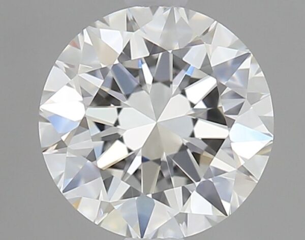 0.7 Carat, Natural White, Round Diamond ~ H Colour, VVS2 Clarity