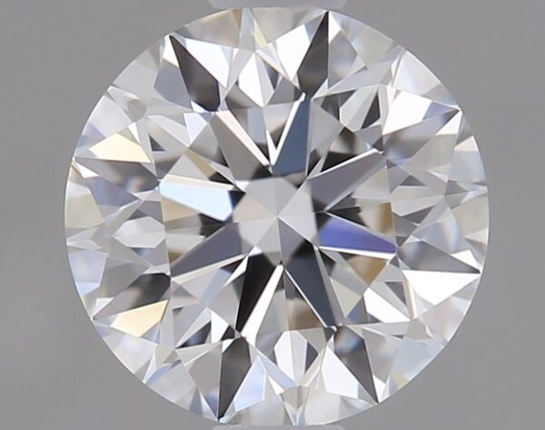 0.6 Carat, Natural White, Round Diamond ~ D Colour, IF Clarity