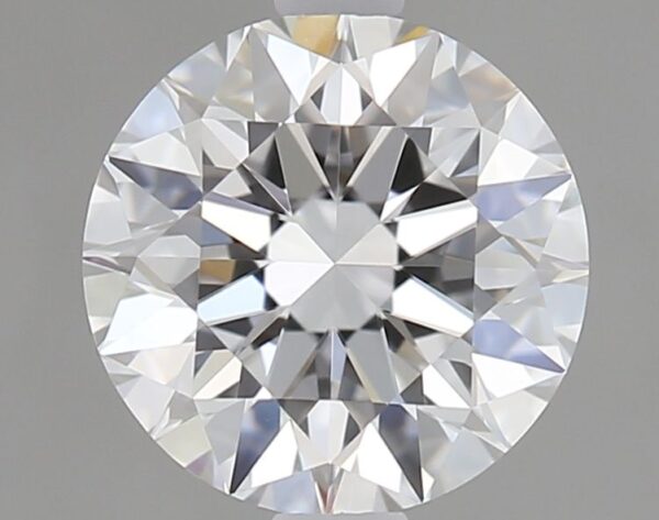 0.75 Carat, Natural White, Round Diamond ~ D Colour, VVS2 Clarity