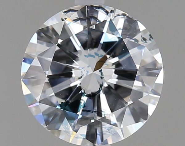 0.9 Carat, Natural White, Round Diamond ~ D Colour, VVS1 Clarity