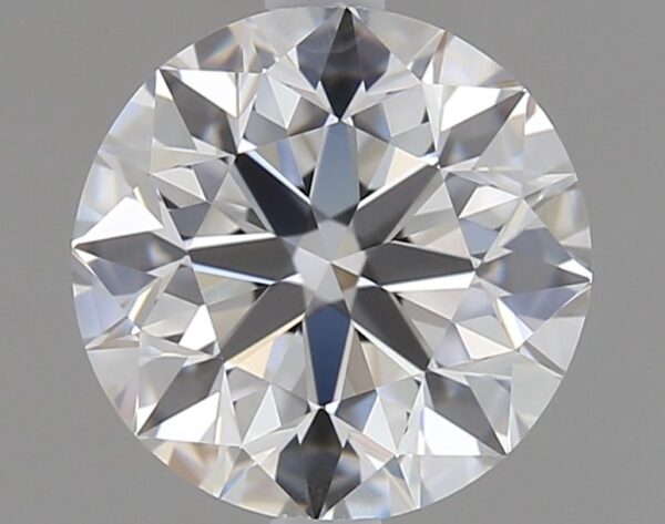 1 Carat, Natural White, Round Diamond ~ E Colour, VVS2 Clarity