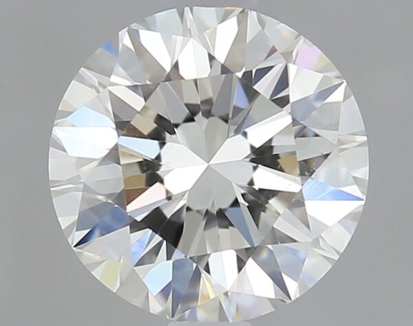 1 Carat, Natural White, Round Diamond ~ H Colour, SI1 Clarity