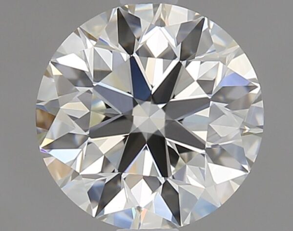 0.9 Carat, Natural White, Round Diamond ~ J Colour, VVS1 Clarity