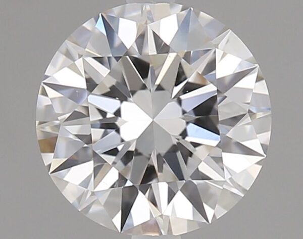 1.02 Carat, Natural White, Round Diamond ~ D Colour, VS2 Clarity