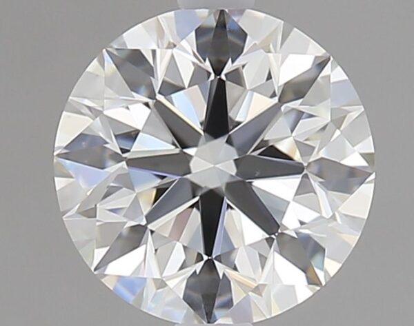 0.75 Carat, Natural White, Round Diamond ~ H Colour, VS1 Clarity