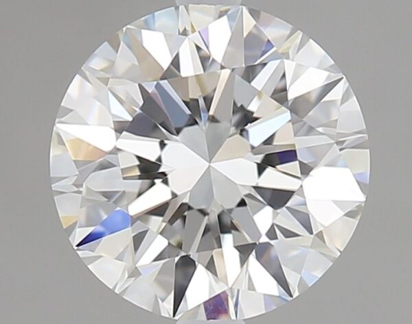 1 Carat, Natural White, Round Diamond ~ G Colour, VVS2 Clarity