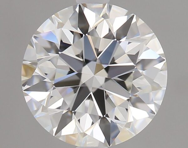 1.03 Carat, Natural White, Round Diamond ~ H Colour, VVS2 Clarity