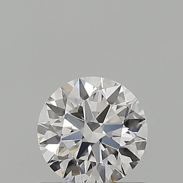 0.56 Carat, Natural White, Round Diamond ~ E Colour, VVS2 Clarity