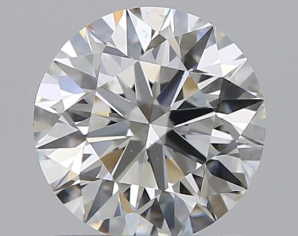 0.9 Carat, Natural White, Round Diamond ~ I Colour, VS1 Clarity