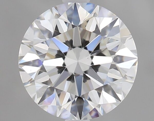 1 Carat, Natural White, Round Diamond ~ G Colour, VS2 Clarity