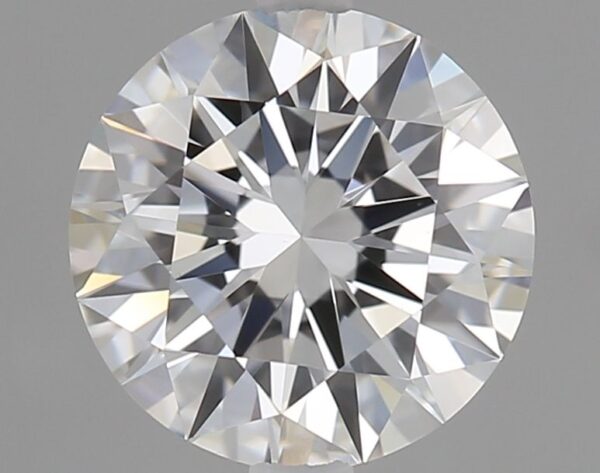 0.81 Carat, Natural White, Round Diamond ~ D Colour, VVS2 Clarity