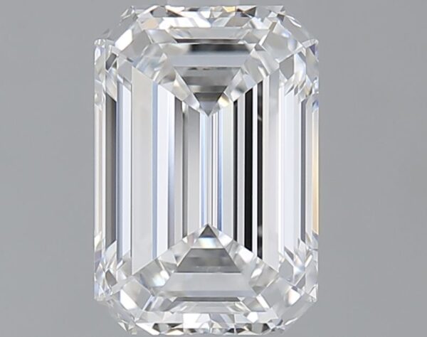 1.2 Carat, Natural White, Emerald Diamond ~ E Colour, VVS1 Clarity