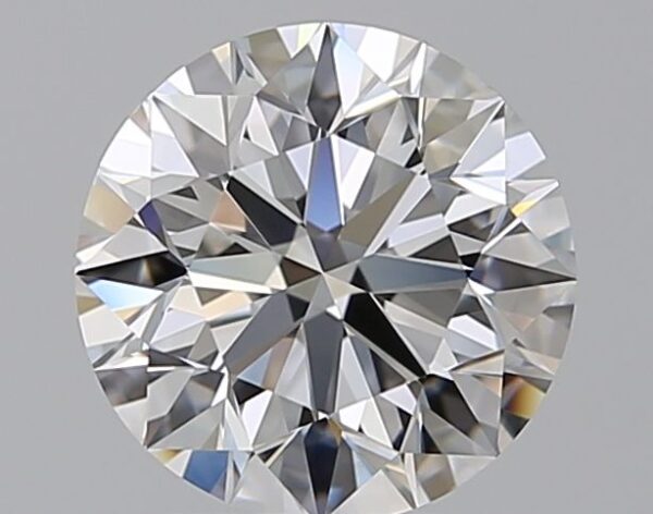 1.81 Carat, Natural White, Round Diamond ~ E Colour, VVS2 Clarity