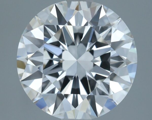 1.87 Carat, Natural White, Round Diamond ~ F Colour, IF Clarity