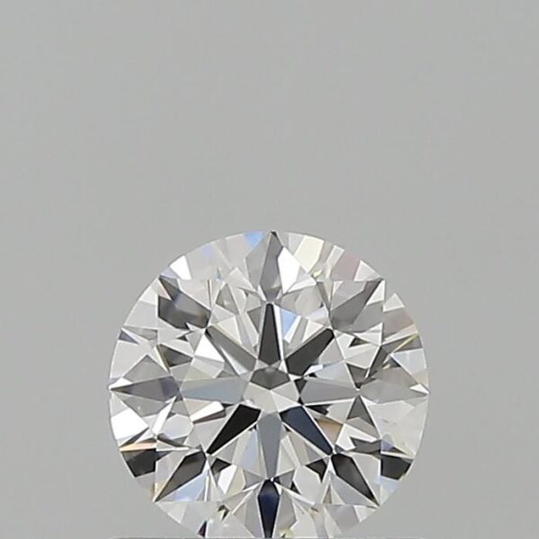 0.6 Carat, Natural White, Round Diamond ~ E Colour, VVS1 Clarity